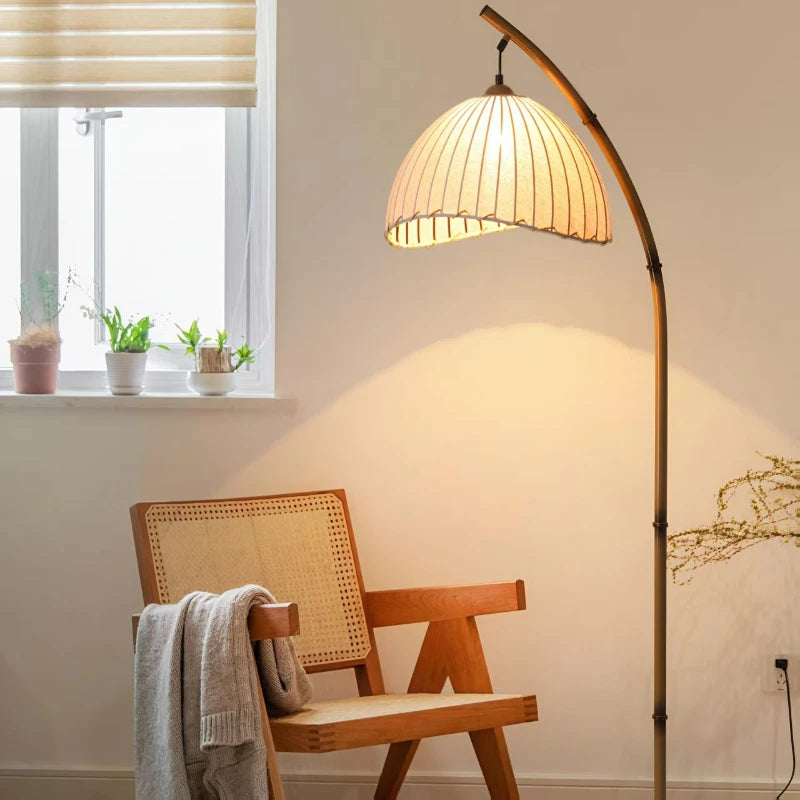 Lampadaire lanterne style japonais