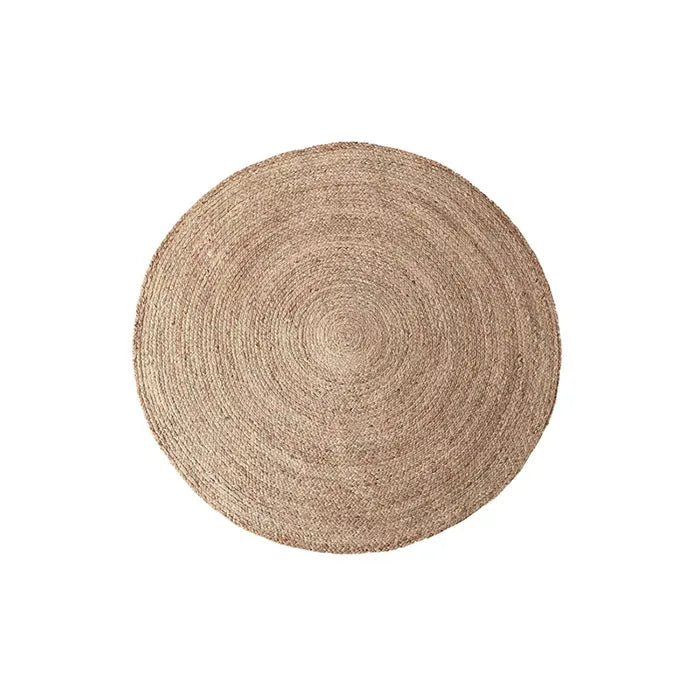 Tapis en jonc tressé à la main