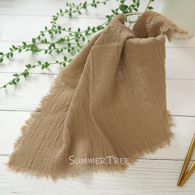 Lot de 12 serviettes en gaze de coton 41×41 cm