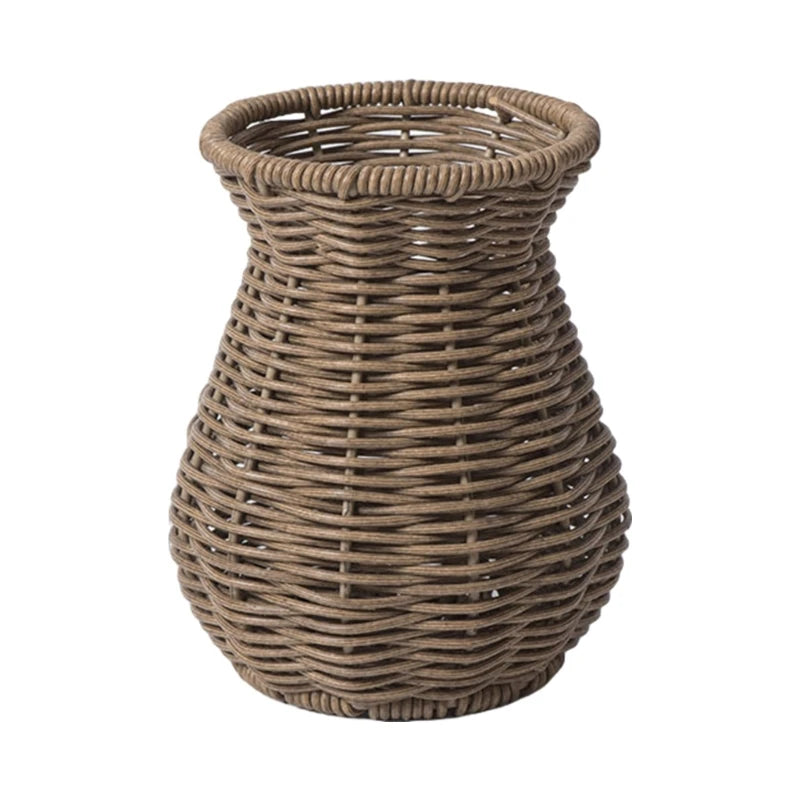 Vase en rotin tressé imperméable