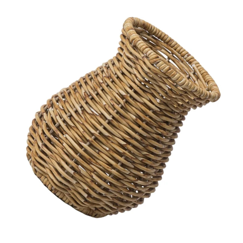 Vase en rotin tressé imperméable