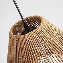 Petite suspension en rotin tressé 24 cm