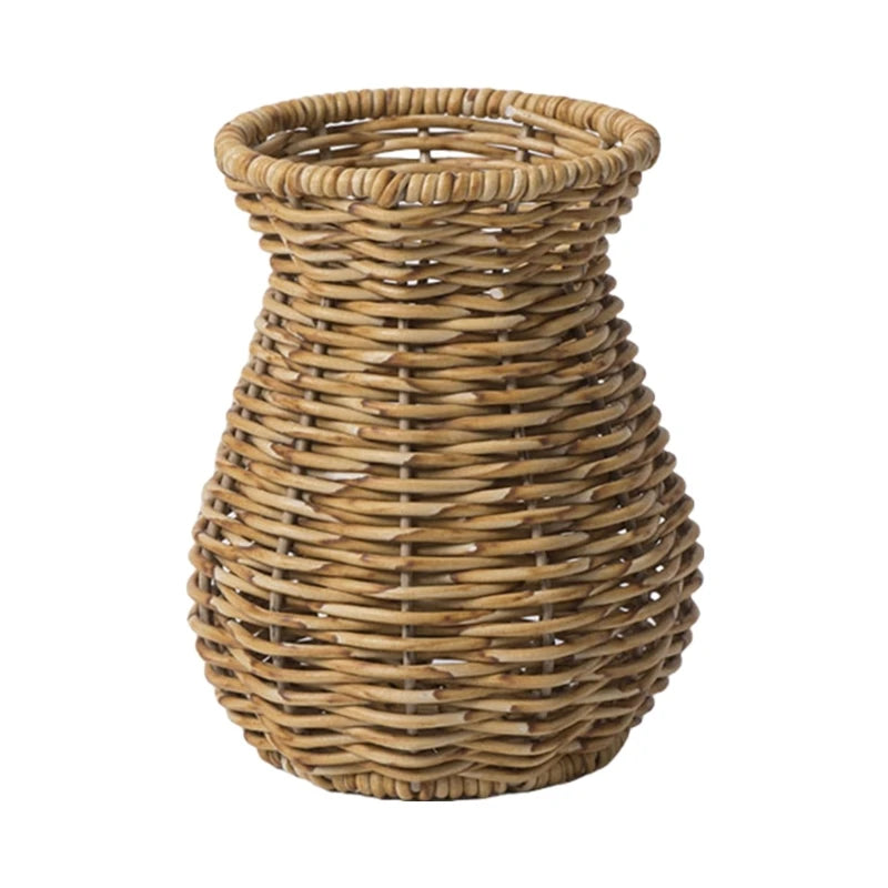 Vase en rotin tressé imperméable
