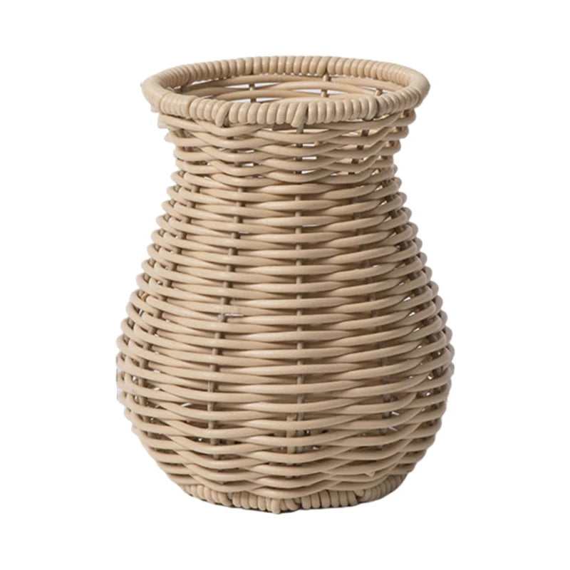 Vase en rotin tressé imperméable